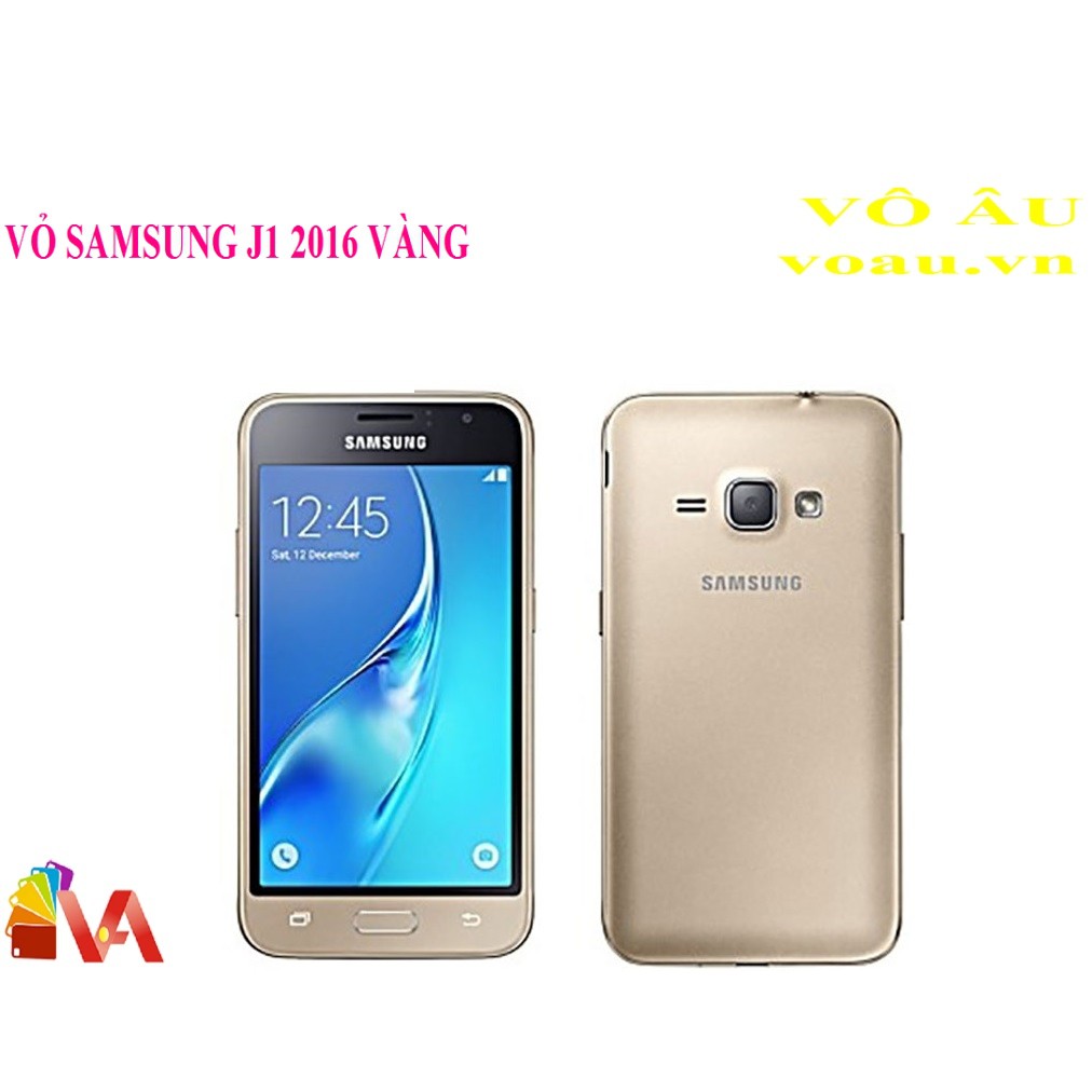 VỎ SAMSUNG J1 2016 MÀU VÀNG