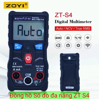 Đồng hồ Đa Năng tự động ZOYI-ZT S4 chính hãng năm 2019