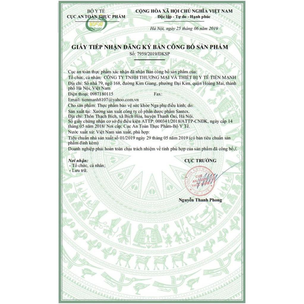 Viên uống phụ khoa điều hòa kinh nguyệt ❤️CHÍNH HÃNG👍 Nga Phụ Kinh Đơn ❤️giúp ổn định nội tiết tố, hỗ trợ đau bụng kinh | BigBuy360 - bigbuy360.vn
