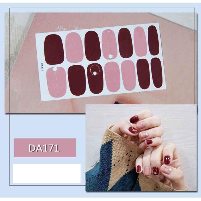 Sticker dán móng tay không thấm nước P3 - Nail Sticker