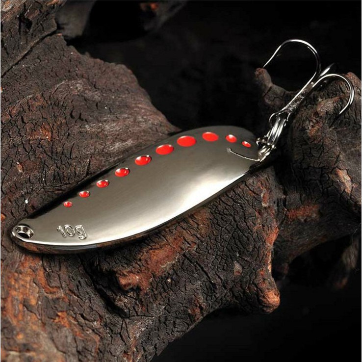 Mồi Câu Cá Giả Bằng Kim Loại Cứng 10 / 15 / 20g