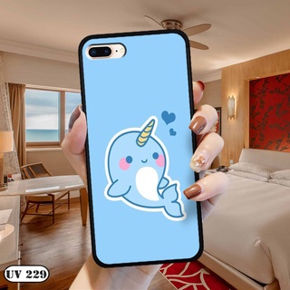 Ốp lưng nhám in hình 3D IPhone 7 / 8 Plus