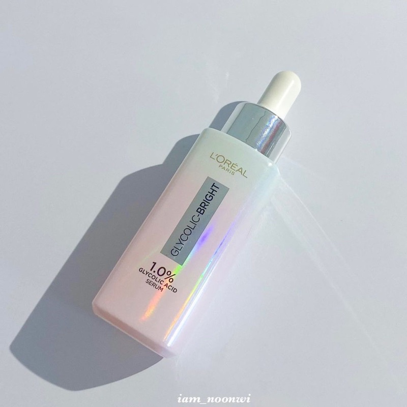 Serum dưỡng sáng mờ thâm nám L'Oreal Paris Glycolic Bright 1.0% Glycolic Acid