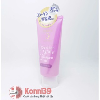 Sữa rửa mặt chống lão hoá Senka Perfect Whip Collagen In 120g