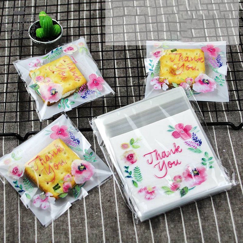 Túi nilong gói quà bánh kẹo có keo dán sẵn