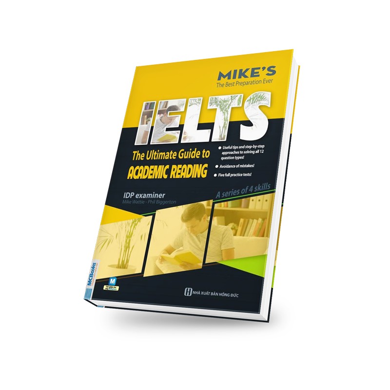 Sách - Combo Luyện thi IELTS: Bí Kíp Tự Học Ielts 8.0 Academic Ielts Mike + 3000 từ vựng tiếng Anh thông dụng nhất