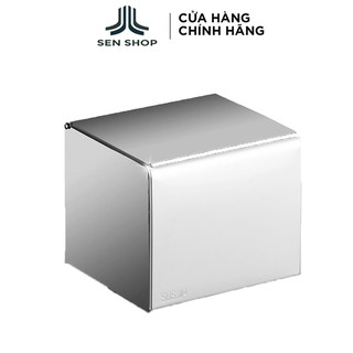 Hộp đựng giấy vệ sinh inox 304 cuộn nhỏ gắn tường, chống nước 9246