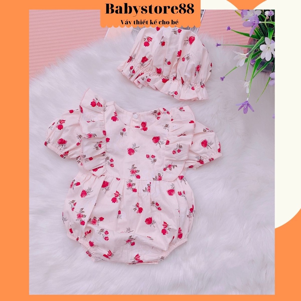 Bodysuit cho bé sơ sinh 0.1.2 tuổi - bộ body chip sơ sinh thiết kế cao cấp BABYSTORE88 V33