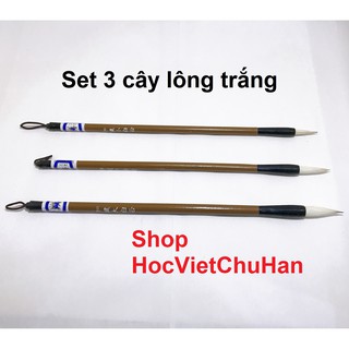 Bộ 3 bút lông viết thư pháp (size nhỏ)