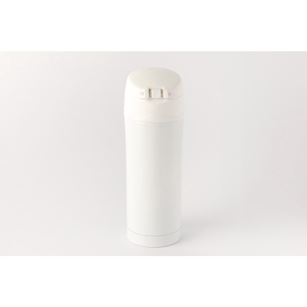 Bình Uống Nước Tumbler ARTBOX Hàn Quốc Màu Trắng Có Nút Ấn