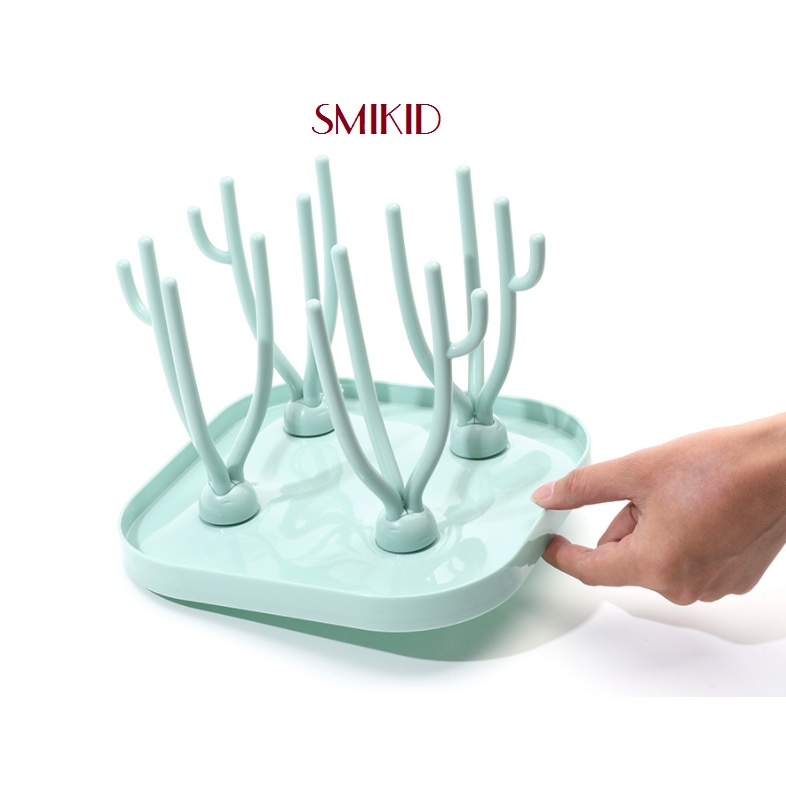 Khay úp bình sữa, núm ti cho bé cao cấp tiện lợi cho mẹ ( không nắp)