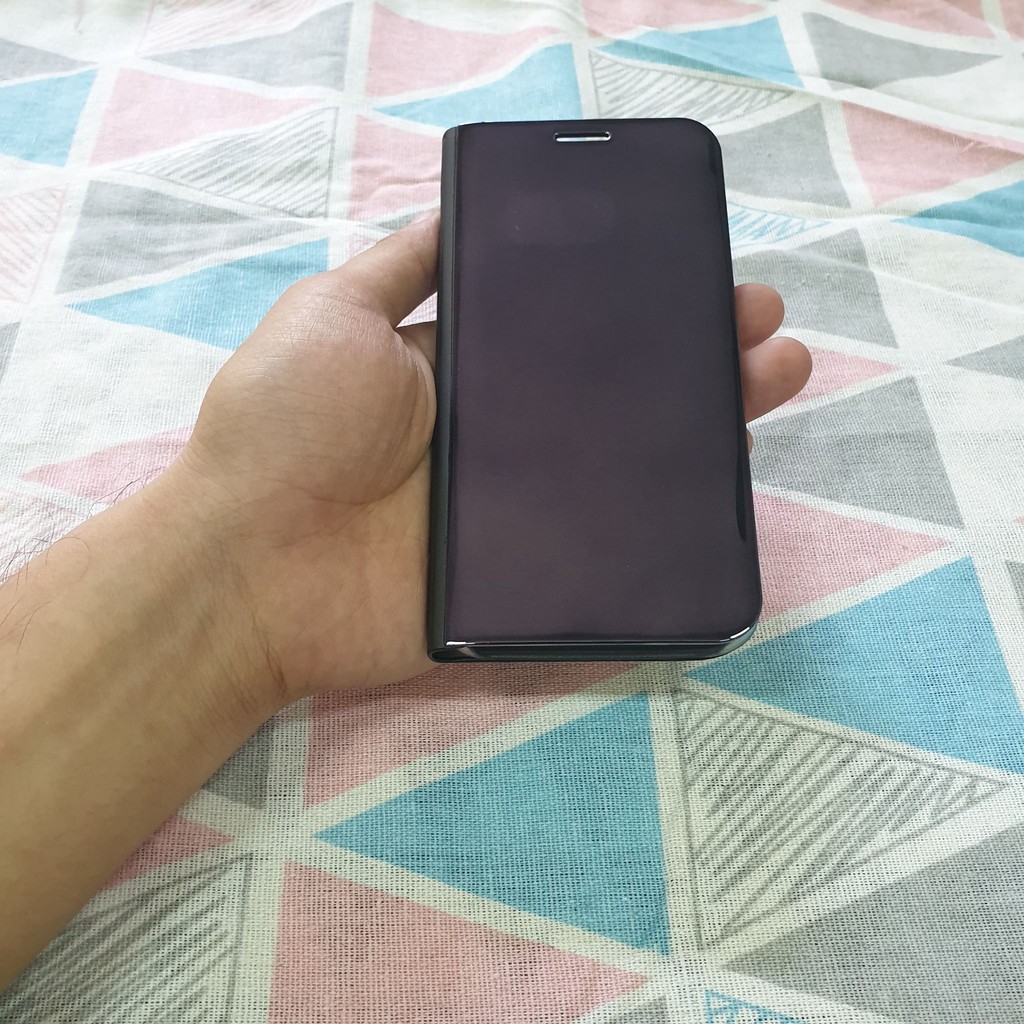 Bao Da Clear View Standing Samsung S6 / S6 Edge / S6 Edge +