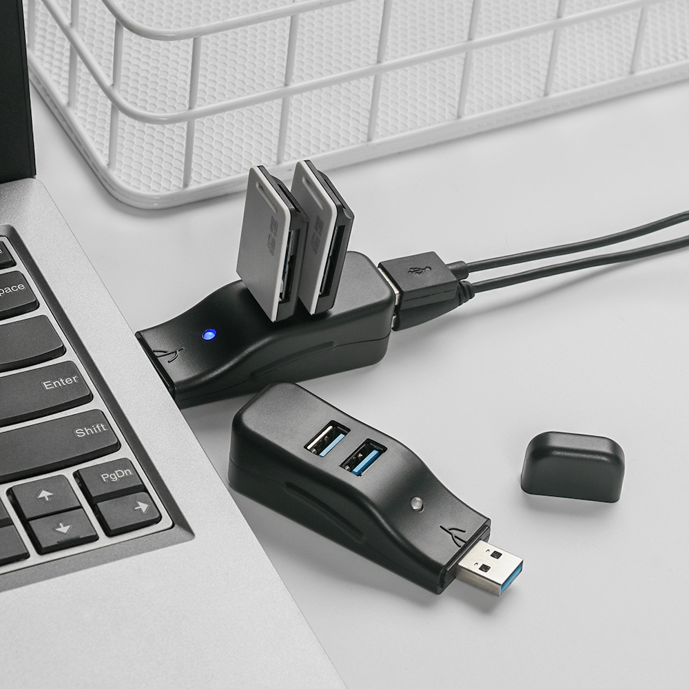 Bộ Chia 4 Cổng Usb 3.0 Tốc Độ Cao Thiết Kế Nhỏ Gọn Tiện Dụng