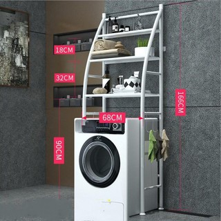 Kệ đựng treo đồ Máy Giặt JAPAN Ver2 (Trắng) - Home and Garden