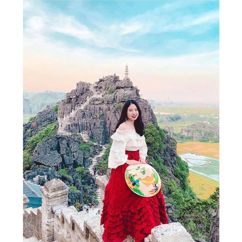 Chân váy xô bèo tầng