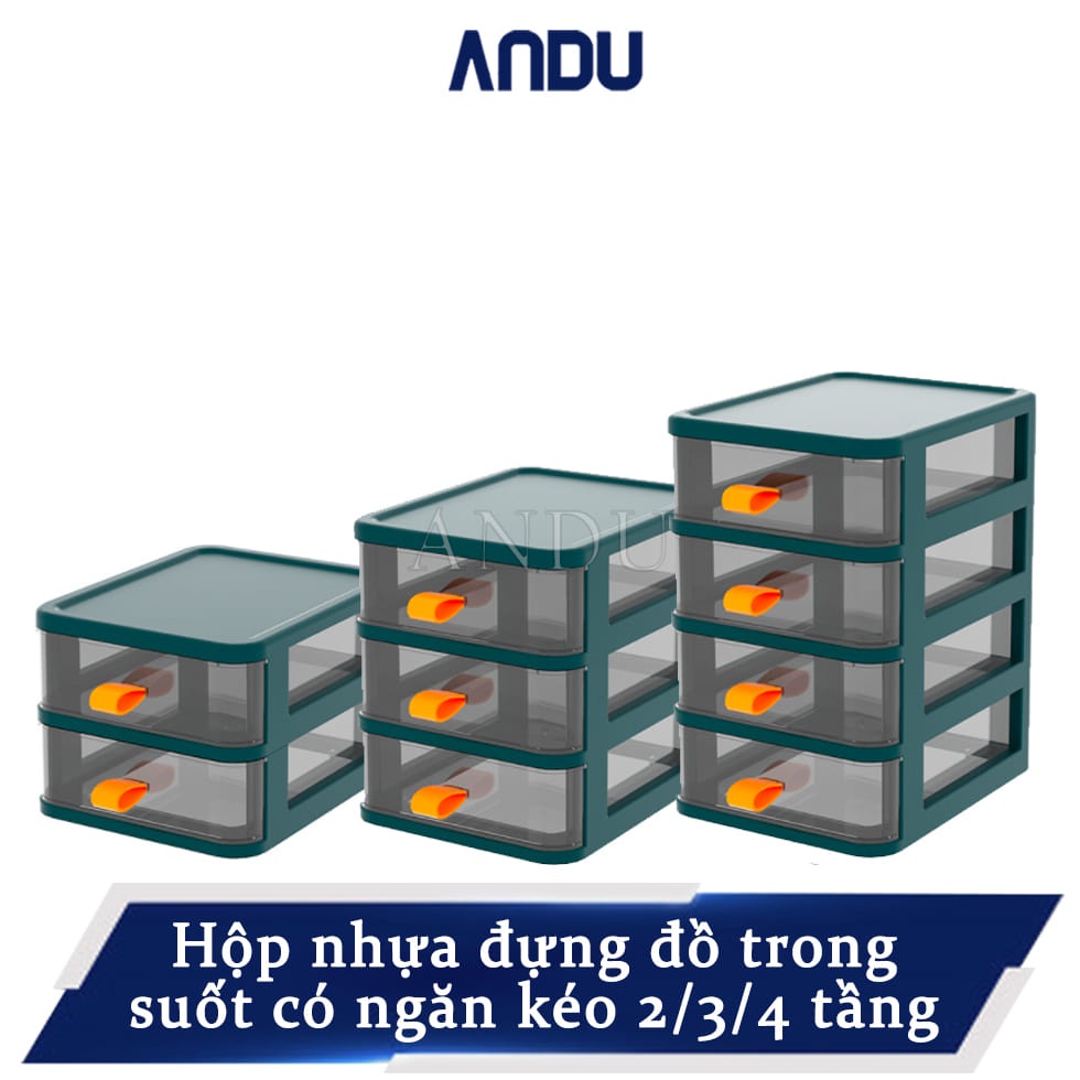 Hộp Nhựa Đựng Đồ Trong Suốt, Tủ Đựng Nhiều Tầng Có Ngăn Kéo Cực Kỳ Tiện Lợi Cho Người Sử Dụng.