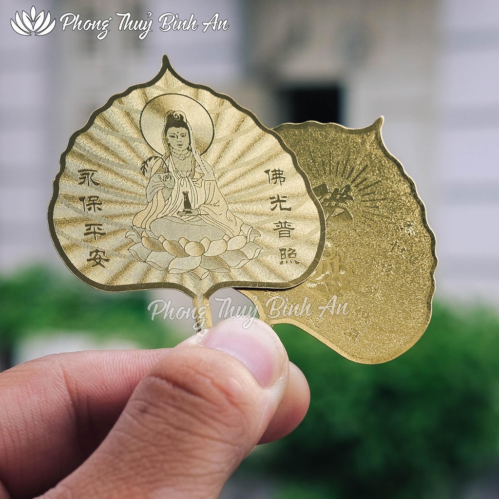 Lá Bồ Đề Mạ Vàng Cầu Tài Lộc May Mắn | BigBuy360 - bigbuy360.vn