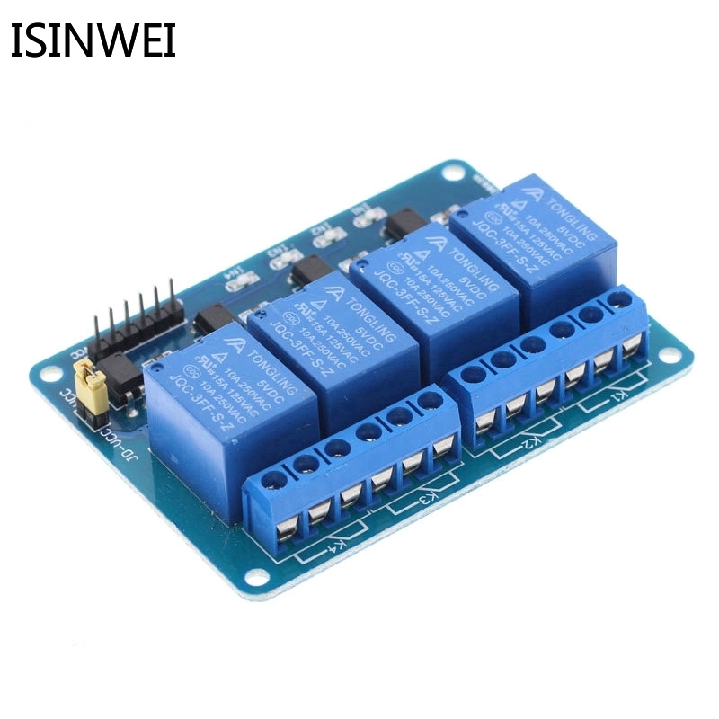 Module relay 4 kênh cao cấp 10A 5V | BigBuy360 - bigbuy360.vn