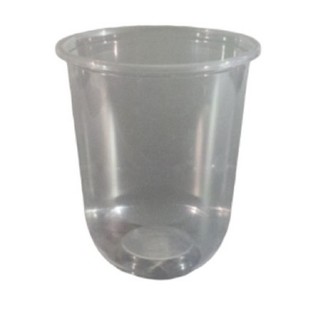 Ly Nhựa Bóng Đèn Đáy Bầu Nắp Cầu Lốc 50 Cái Ly Và Nắp
