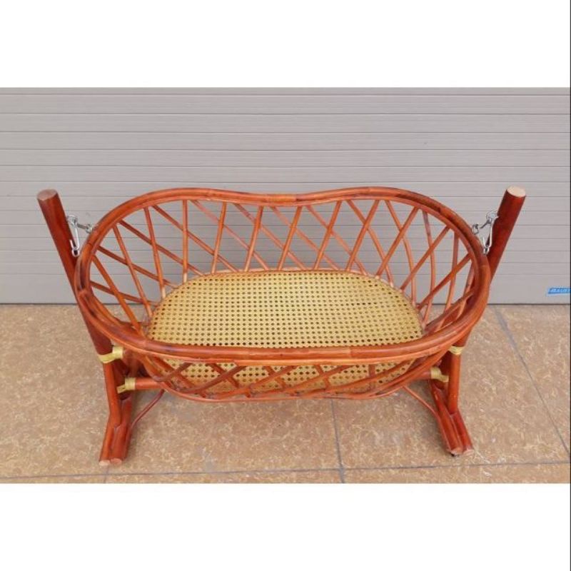 Nôi mây-Chõng mây cho bé 0-12 tháng tuổi.