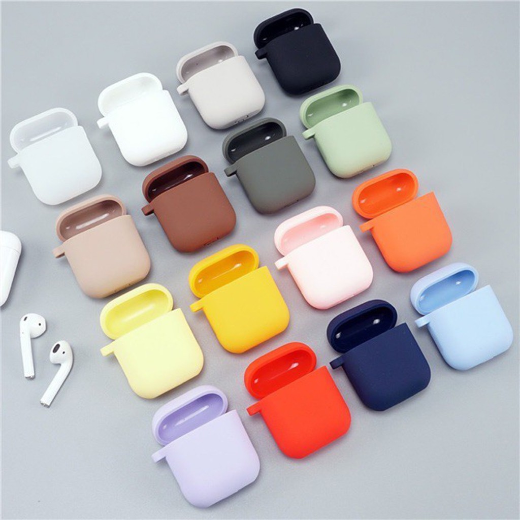 Vỏ Ốp Bảo Vệ Đựng Tai Nghe Airpod 1/ Airpods 2/ i11/ i12/ i16 pro/ i18/ i200..