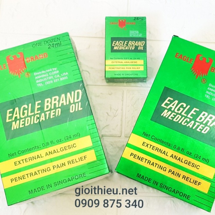 Dầu Xanh Eagle Brand, 24ml của Mỹ