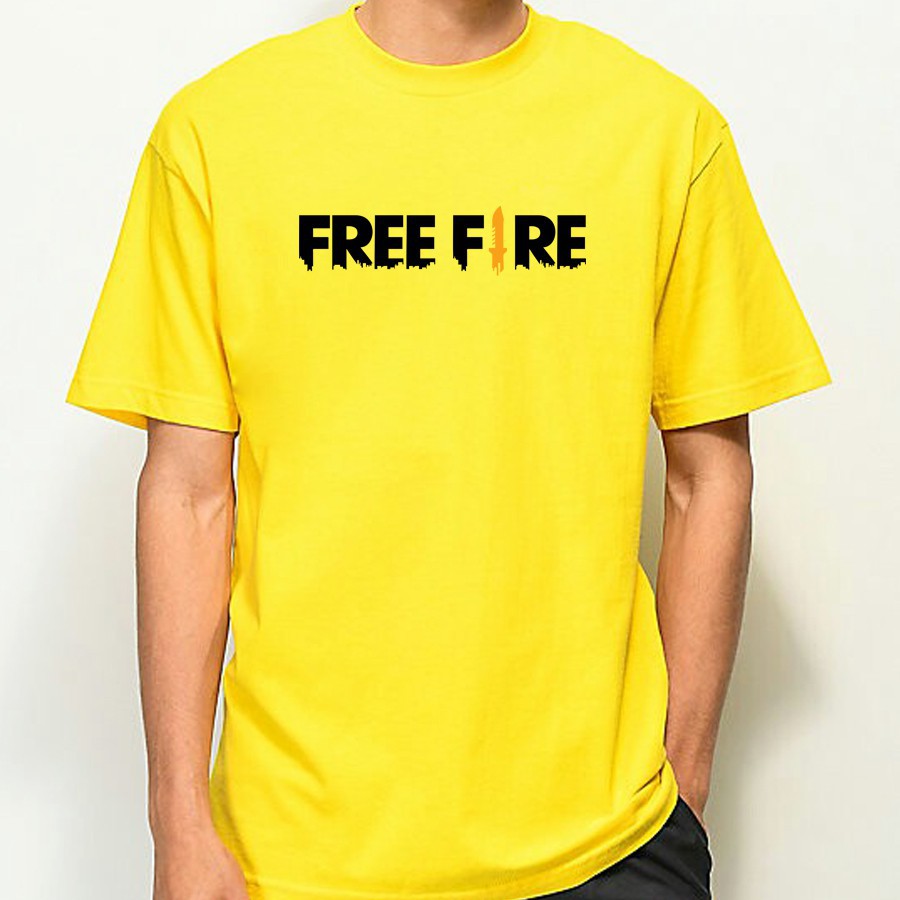 [Siêu Hot] Áo thun Nam Nữ in logo game Free Fire - Form rộng BIGSIZE F2024