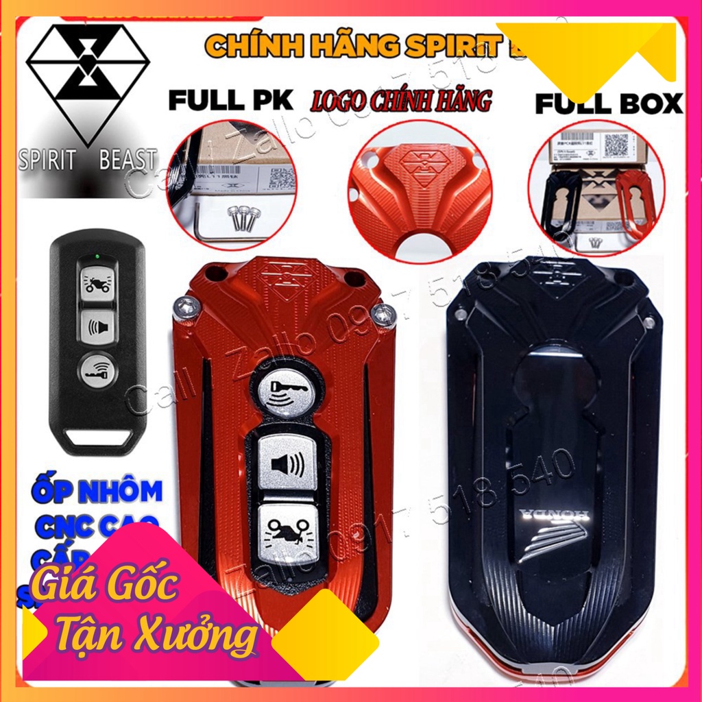 Ốp Chìa Khóa Smart key Cho Honda SH việt , Sh Mode, Pcx, Cub 125 ( Hàng Chính Hãng cao cấp Full Box) (Ảnh Sp thật)