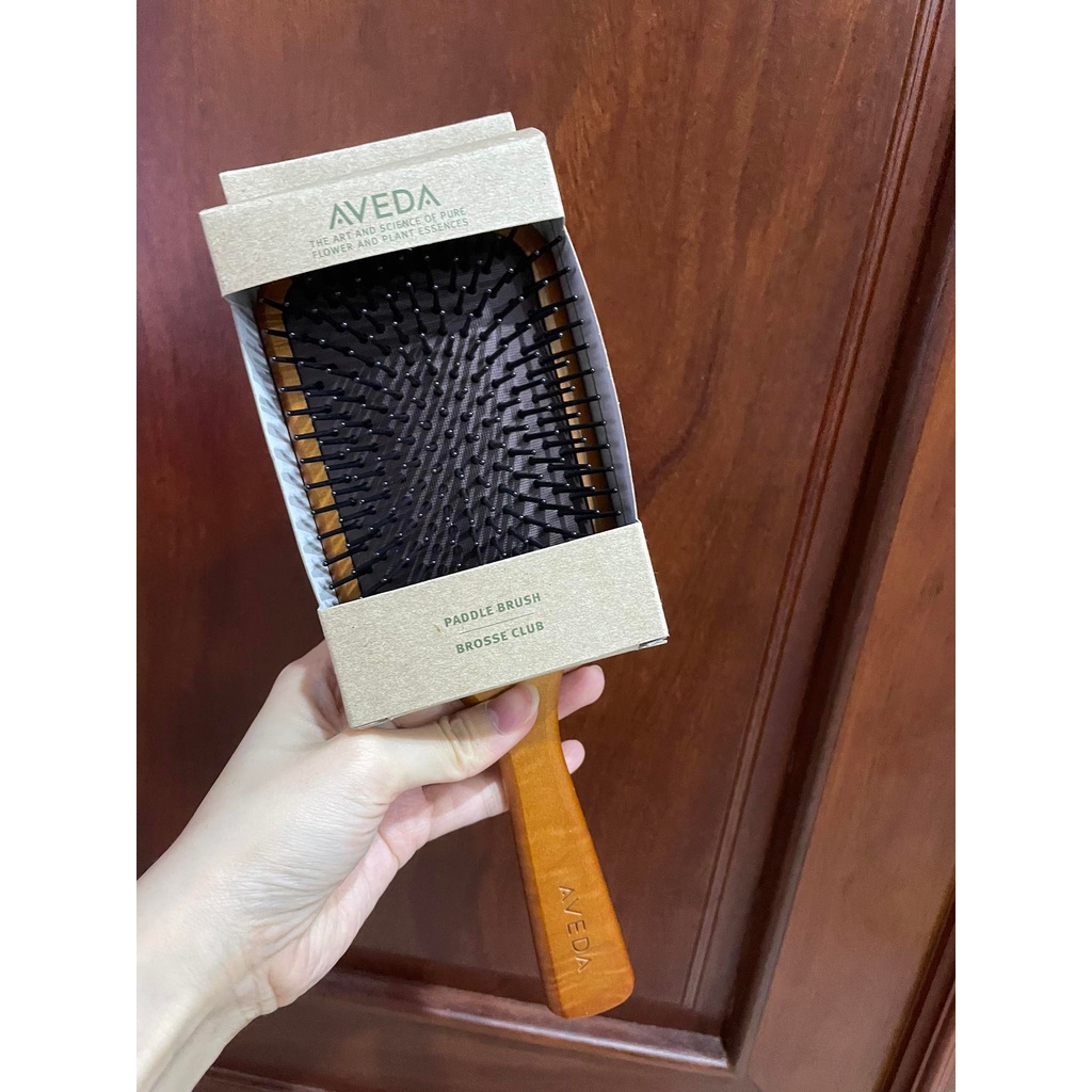 Lược gỡ rối Aveda hair brush size to