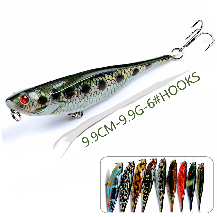 Mồi Câu Cá 3 Lưỡi Câu 9.9g 9.9cm