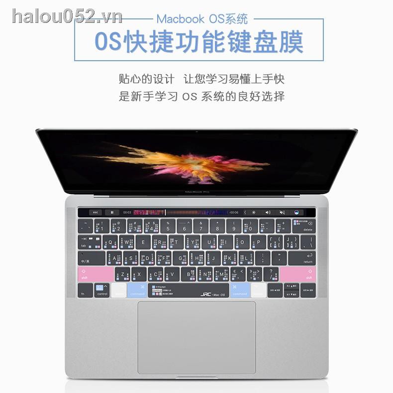 Miếng dán bàn phím máy tính xách tay Apple Macbook Air 13.3 M1 Chip Pro13 16" Mac 12 15.4 hệ OS 15 phím tắt chức năng