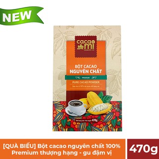 Bột ca cao CacaoMi Premium 470g