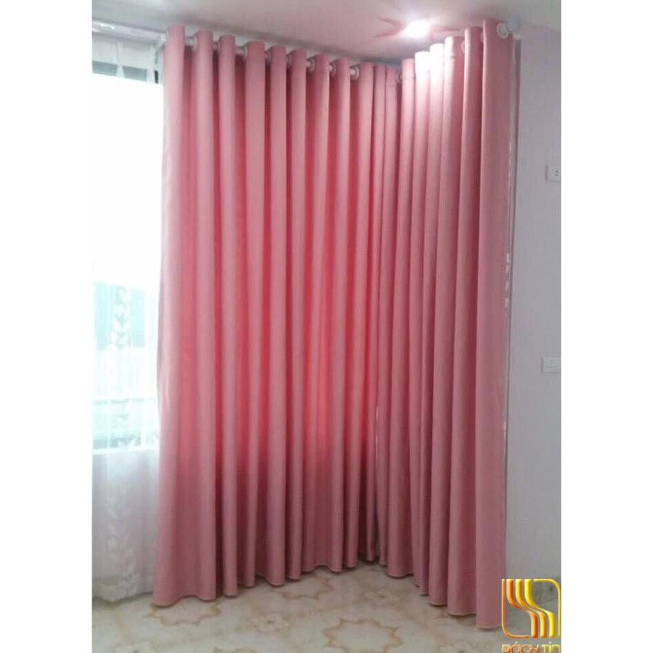 Vải may rèm cửa-Phông chụp ảnh-Decor màu hồng phấn