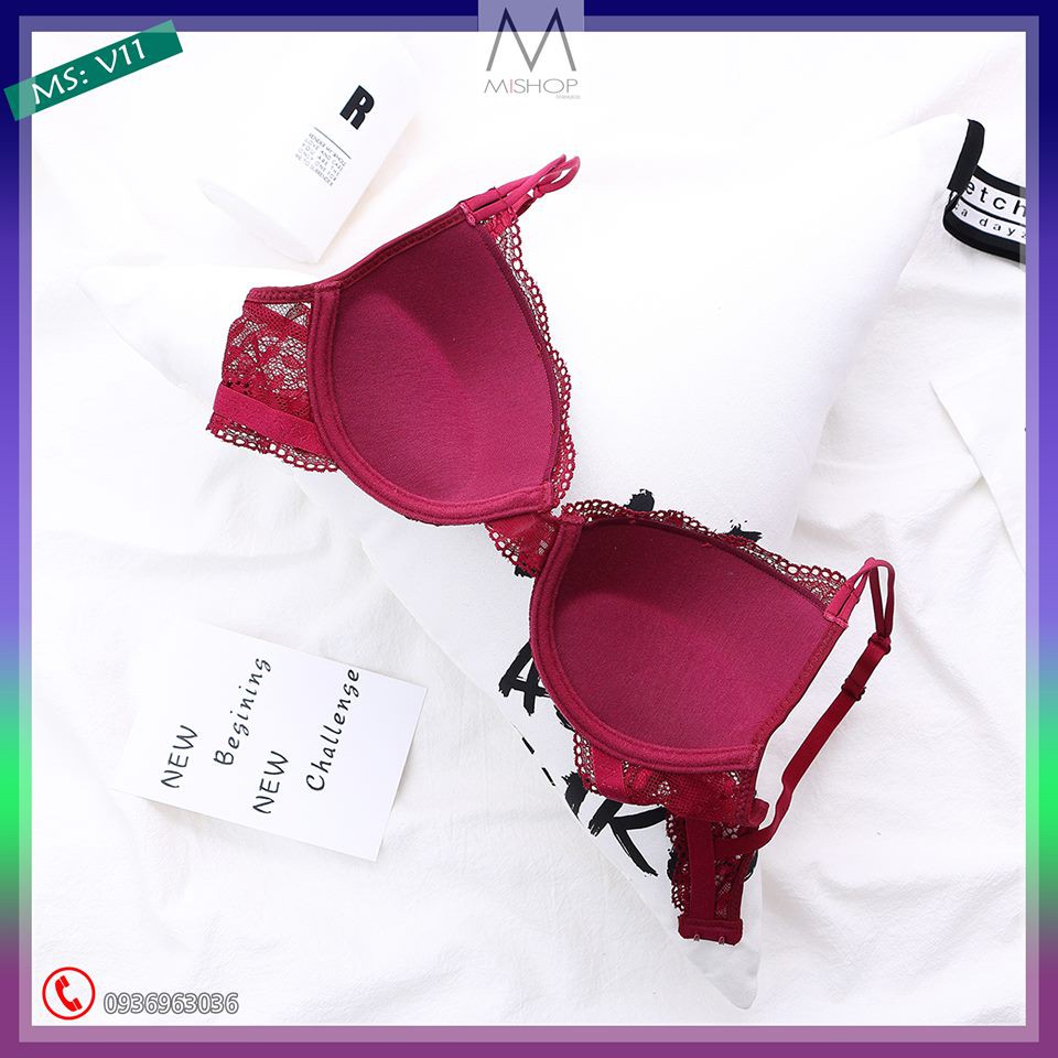 Bộ áo lót đệm vừa đẩy vừa cái này có đệm mút rất vừa vặn ôm ngực đẹp tự nhiên | BigBuy360 - bigbuy360.vn