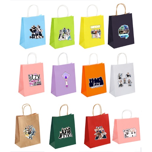 Túi giấy kitty GOT7 ITZY MAMAMOO RED VELVET TGI7 túi quà idol kpop