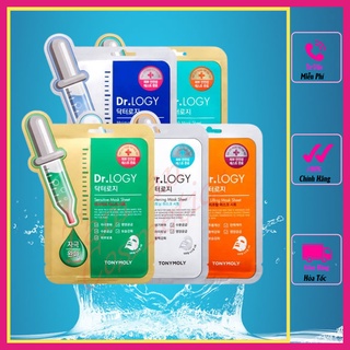 Mặt Nạ Giấy Cao cấp Tonymoly Dr.Logy Whitening/Blemish /Vita Lifting Mask Sheet (Túi 10 miếng)