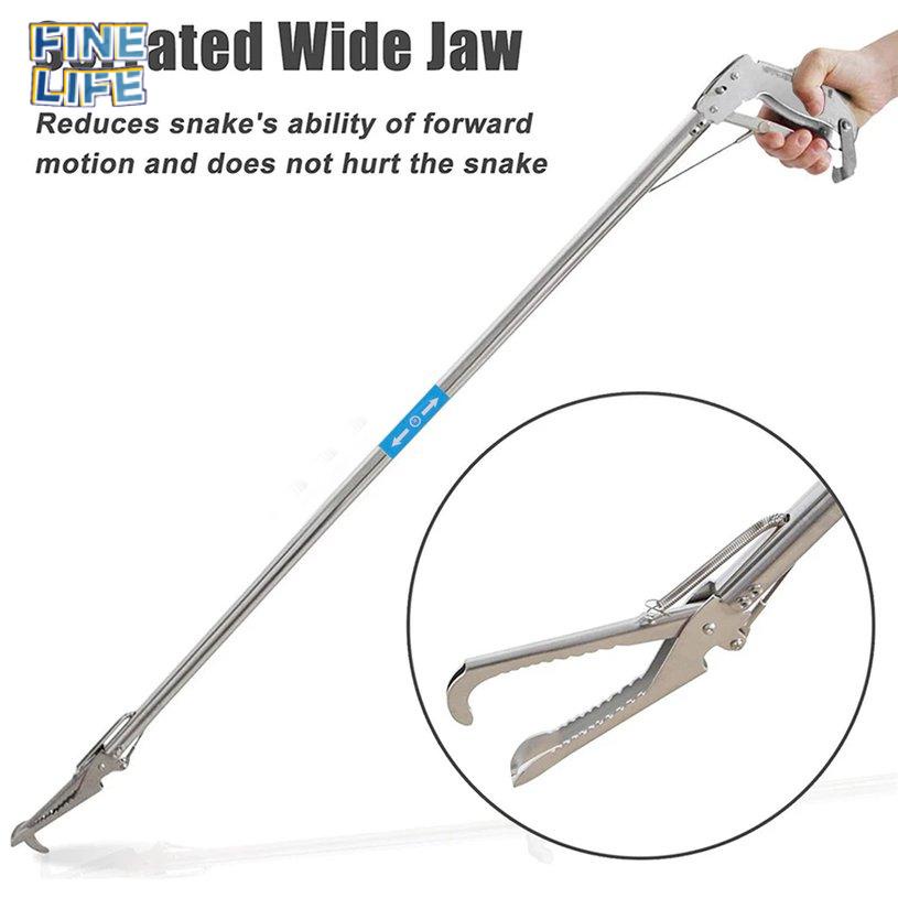 Kẹp Bắt Rắn Bằng Thép Không Gỉ Dày 7.28