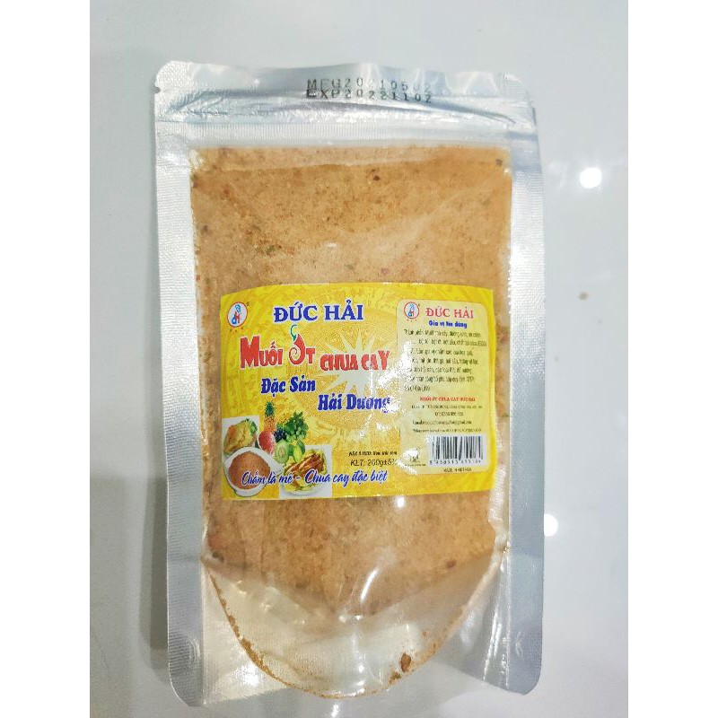 Gói lớn 200g. Muối Hảo Hảo chua cay đặc sản Hải Dương