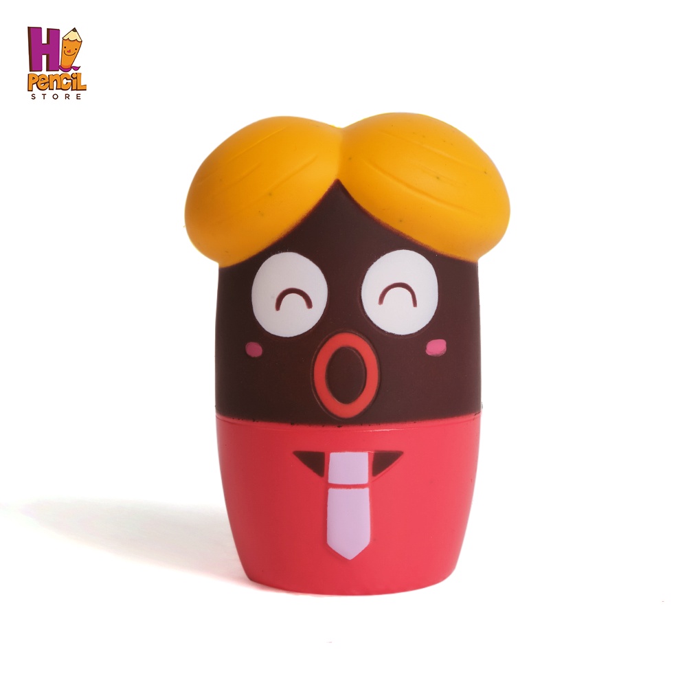 Đồ Chơi Squishy Hi Pencil Gia Đình Nhà Bút Nhân Vật Anh Đỏ
