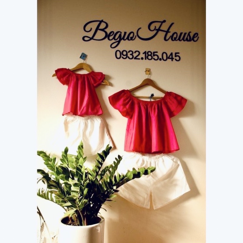 Set bộ cho mẹ và bé gái