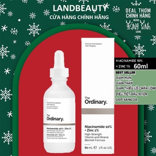 Tinh chất the ordinary niacinamide 10% + zinc 1% - giảm mụn thâm - ảnh sản phẩm 1