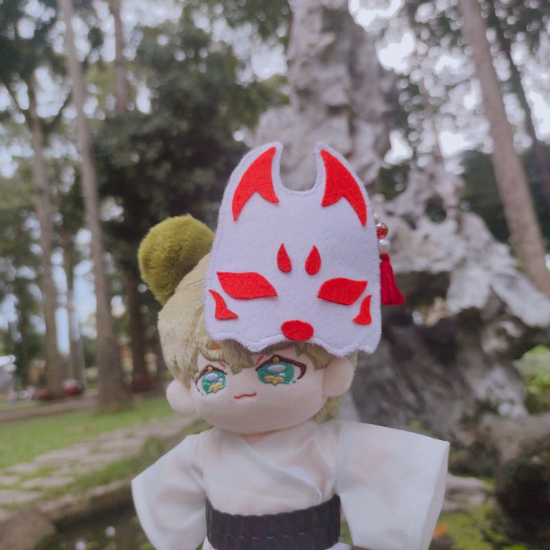 Mặt Nạ Cáo Bằng Vải Nỉ Dành Cho Doll 20CM 30CM