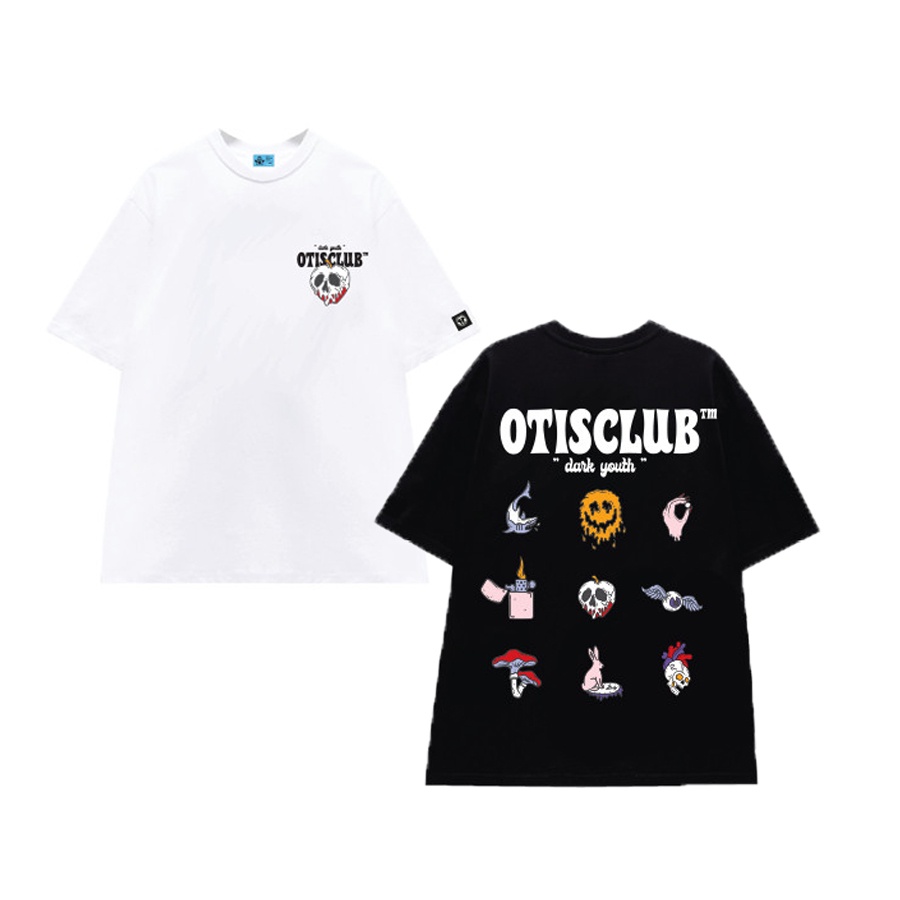 Áo thun tay lỡ Unisex Local Brand Otis Club - DARK YOUTH