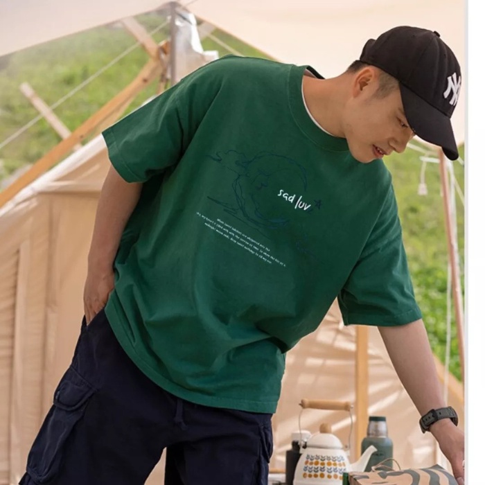 Áo Thun Nam Nữ Form Rộng Tay Lỡ 1969Unisex Áo Phông Nam Nữ 1969Unisex Form Rộng Tay Lỡ Cổ Tròn SAD.BOIZ SAD LUV