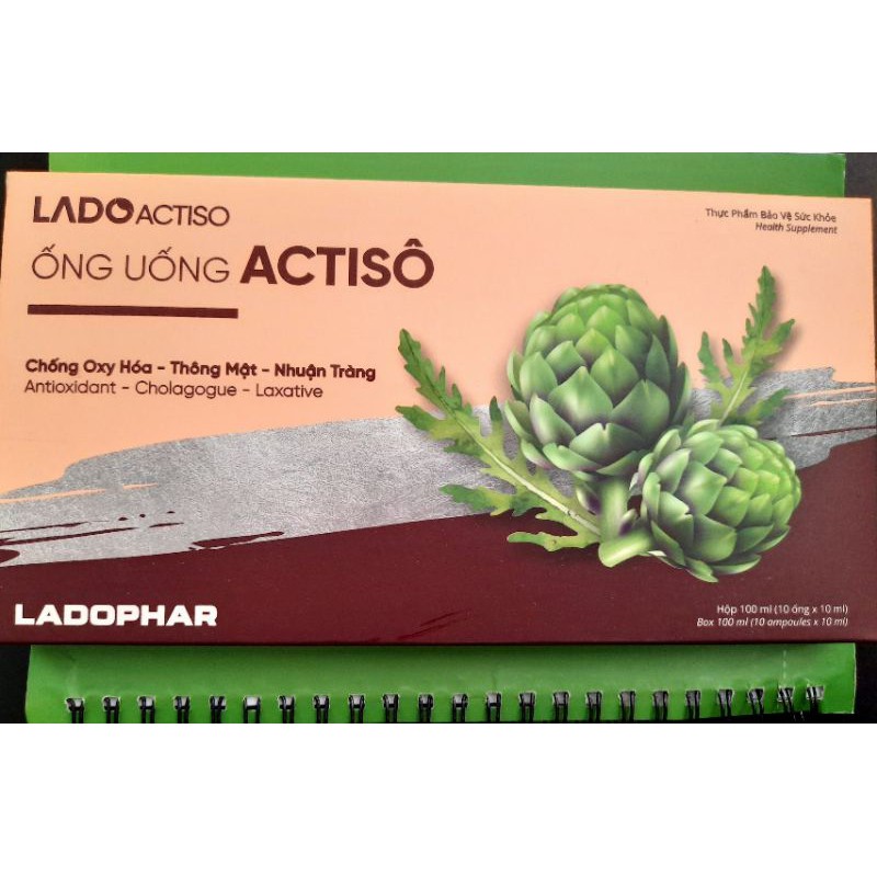 [Mã 77FMCGSALE1 giảm 10% đơn 250K] [Rẻ nhất sàn] Ống uống Atiso - Hộp 10 ống 10ml