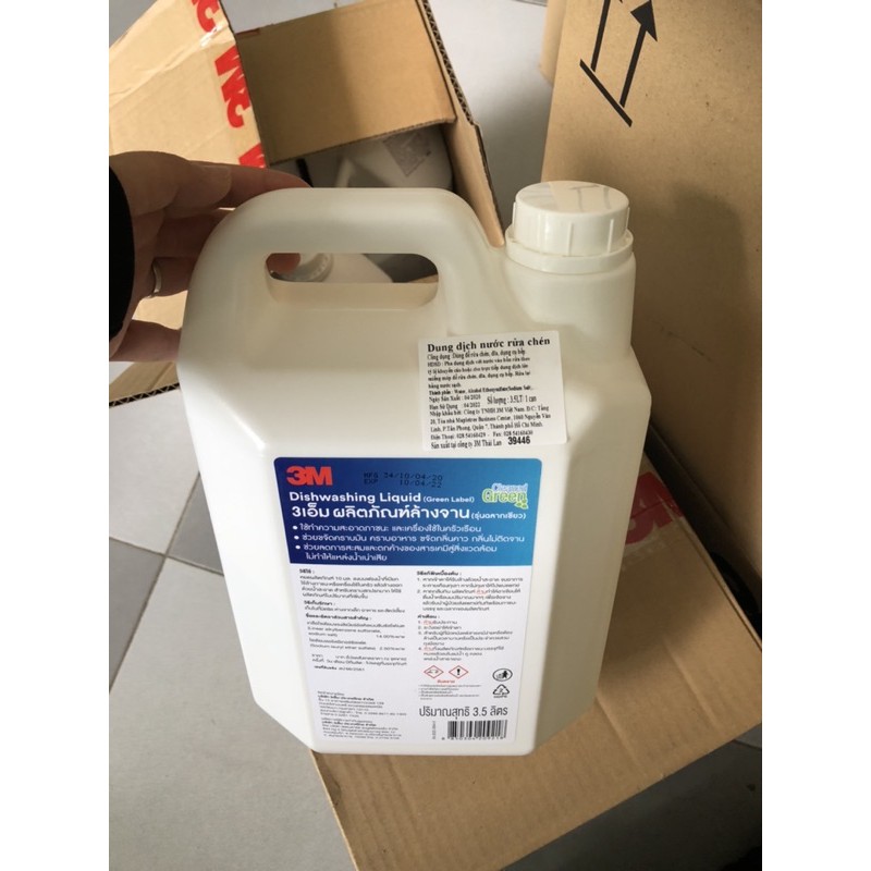 HOT: NƯỚC RỬA CHÉN cao cấp ĐAM ĐẶC 3M GREEN LABEL tại Hà Nội