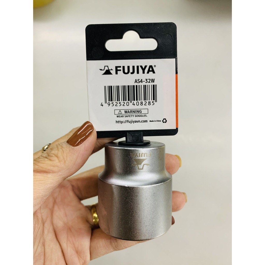 Đầu khẩu sao hoa thị Fujiya 1/2 AS4-W cỡ 17-32mm - Chính hãng