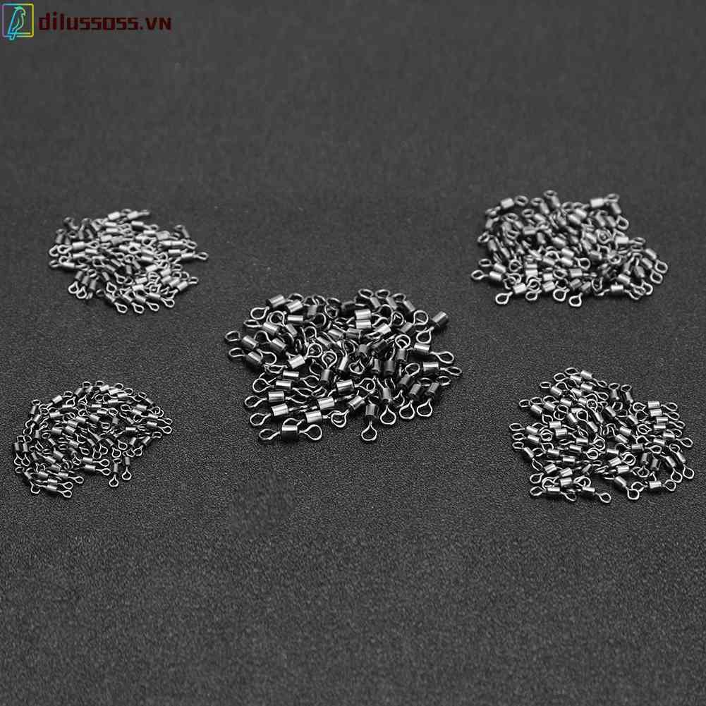 Bộ 50 Khoen Móc Gắn Cho Sợi Dây Câu Cá Tiện Dụng