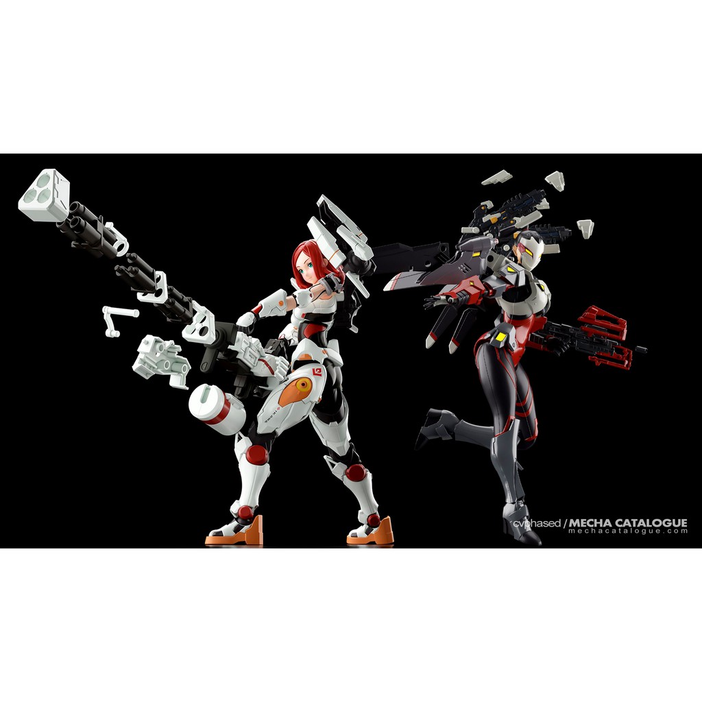 Mô hình lắp ráp Figure Rise Standard Ace Force Ikawa Sakura | Butterfly | Silver