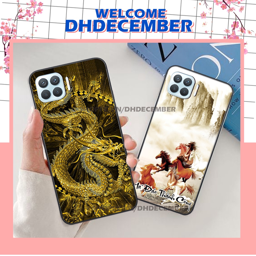 Ốp lưng Oppo A73 / A93 in hình thư pháp tâm an vạn sự an ,mã đáo thành công SIÊU CHẤT